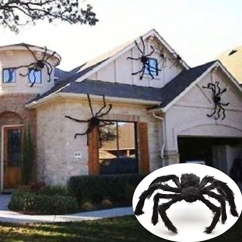 Halloween Large Spider Decorations-HandPrint