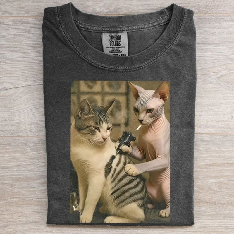Funny Sphynx Meme T-shirt-NaturexCraft