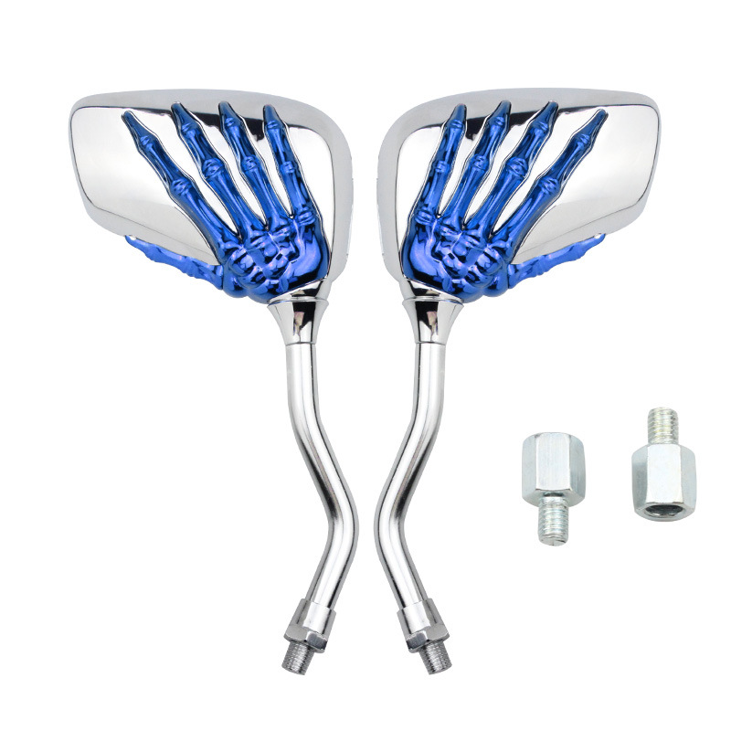 Pairs of Distinctive Skull Hand Rearview Side Mirror-HandPrint