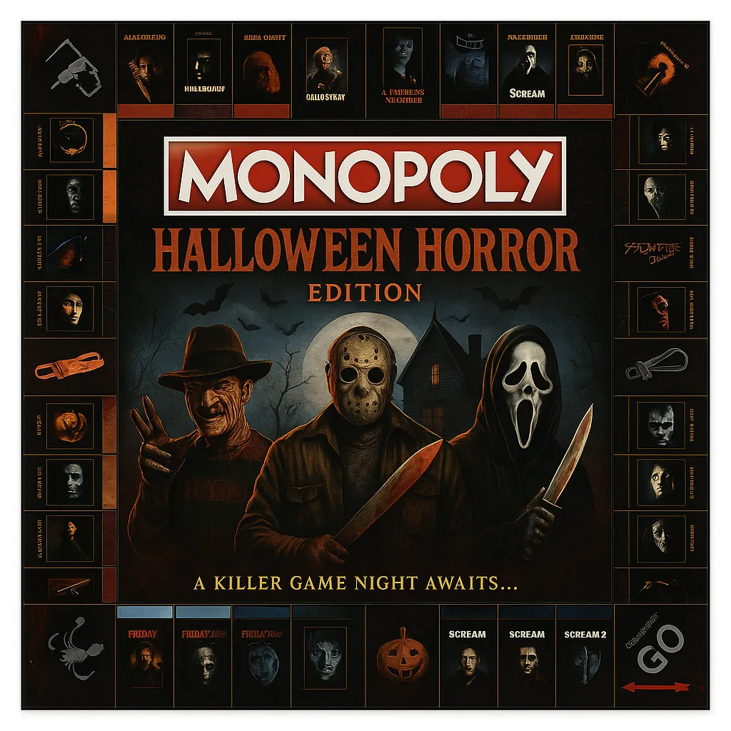 Monopoly: Halloween Horror Edition-HandPrint
