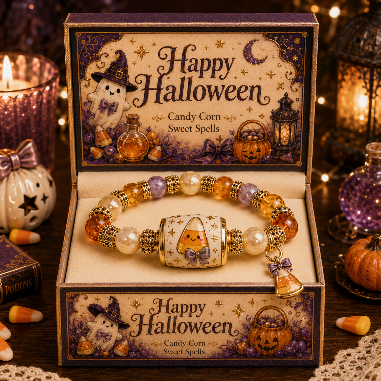 2026 Limited Edition Halloween Story Bracelet-HandPrint