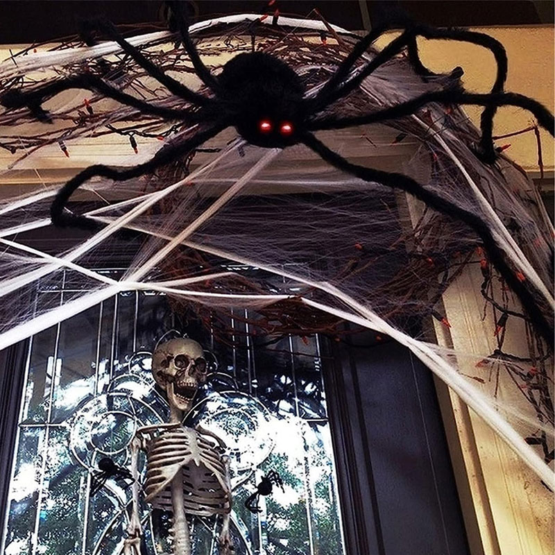 Halloween Large Spider Decorations-HandPrint