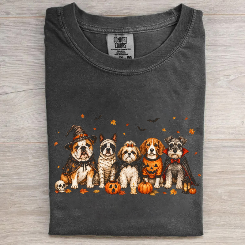 Halloween Dog Lover T-shirt-NaturexCraft