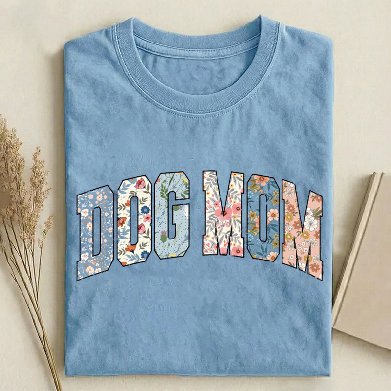 Dog Mom T-shirt-NaturexCraft