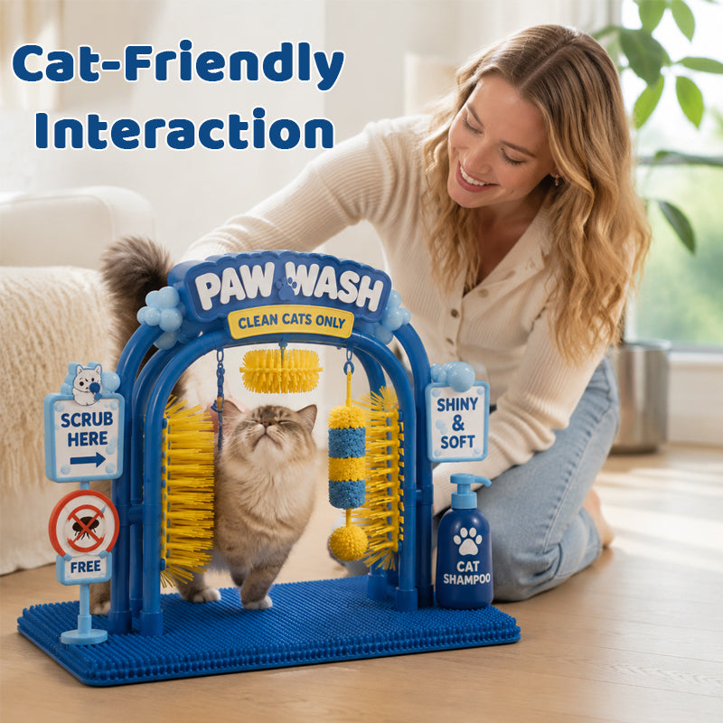 Cat Combing Station-HandPrint