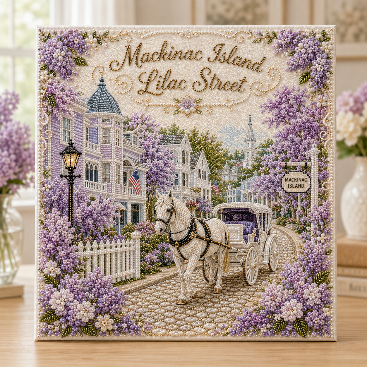 🗺️ Beloved American Destinations DIY Pearl Art Kit-HandPrint