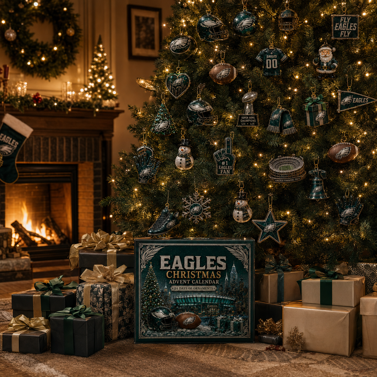 🎄 Eagles Christmas Advent Calendar-HandPrint