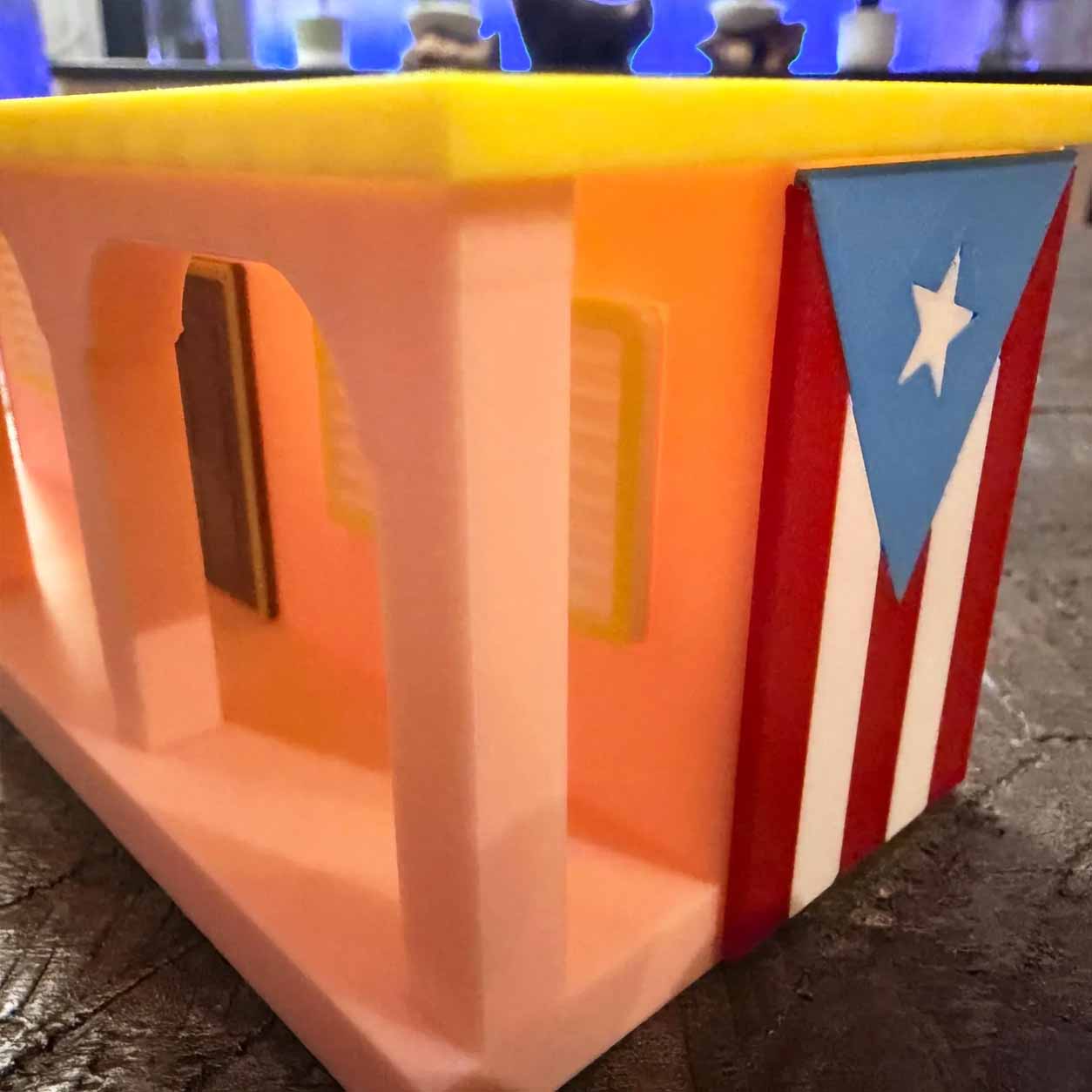 🎁Last Day 60% OFF - Puerto Rico Desk Decor-HandPrint