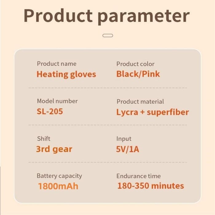 (🌲Early Christmas Sale- 49% OFF) USB Adjustable heating gloves with digital display-HandPrint