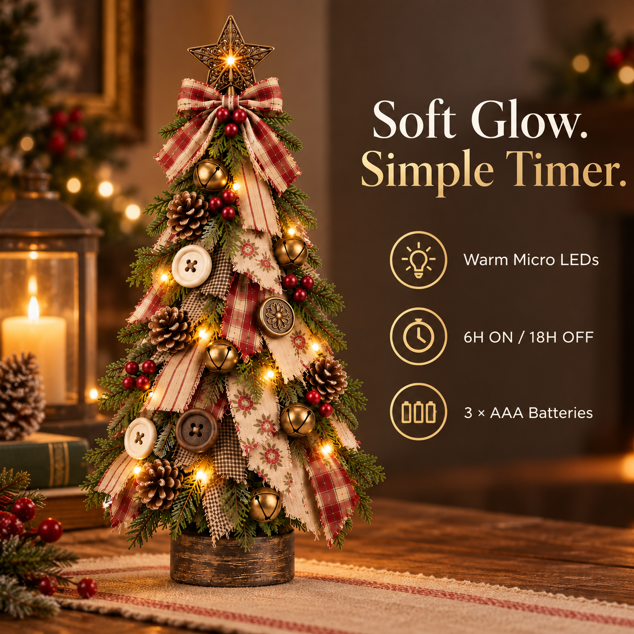 Heirloom Glow Christmas Tree