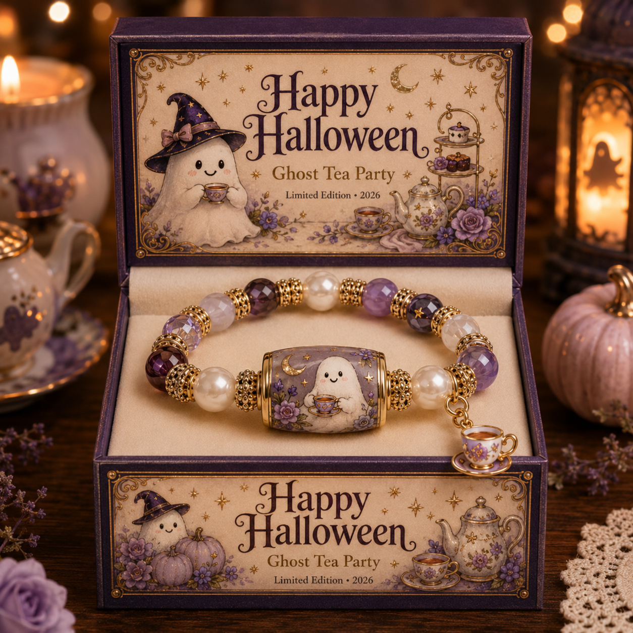 2026 Limited Edition Halloween Story Bracelet-HandPrint