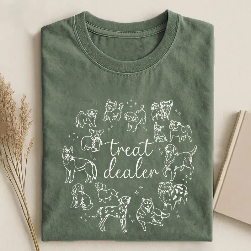 Treat Dealer Dog Lover T-shirt-NaturexCraft