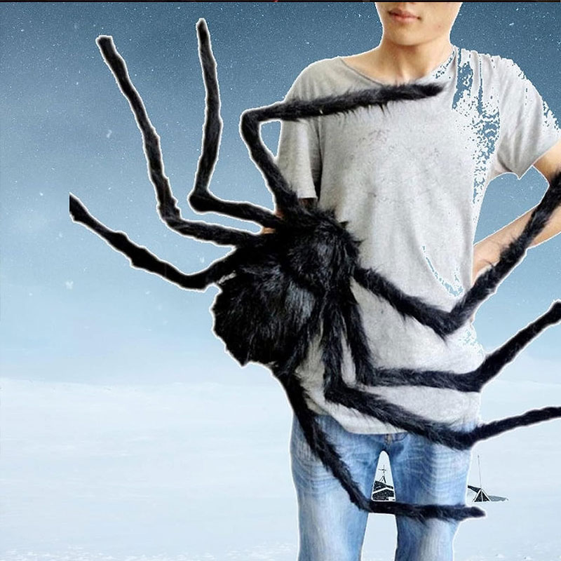 Halloween Large Spider Decorations-HandPrint