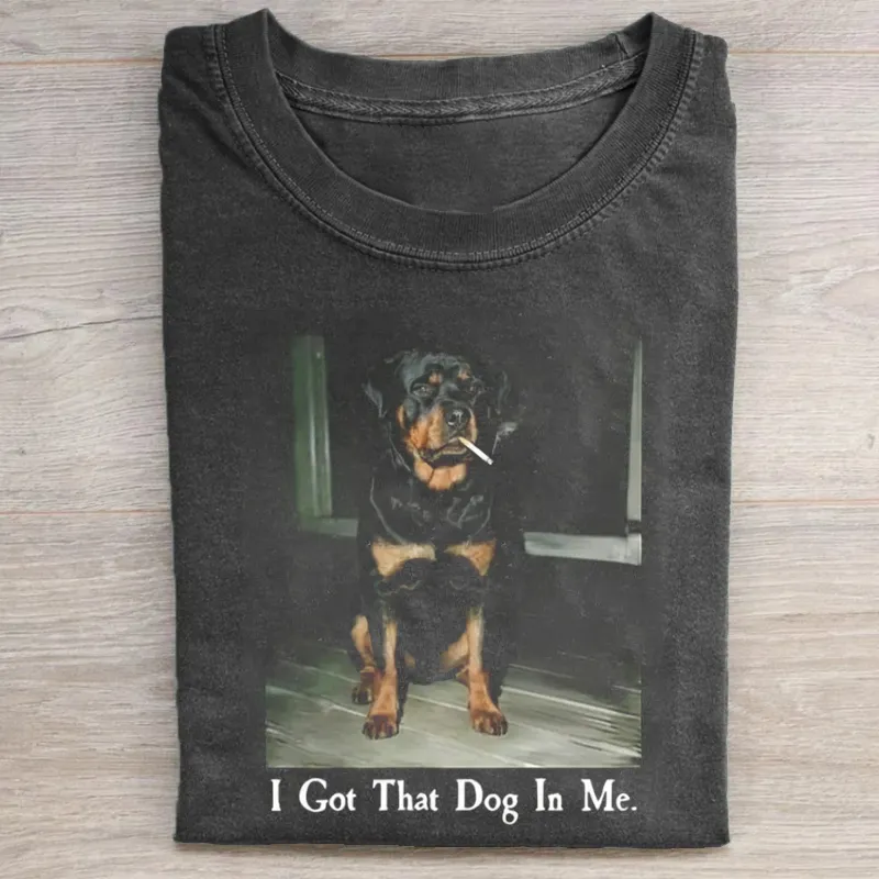 I Got That Dog In Me Rottweiler T-shirt-NaturexCraft