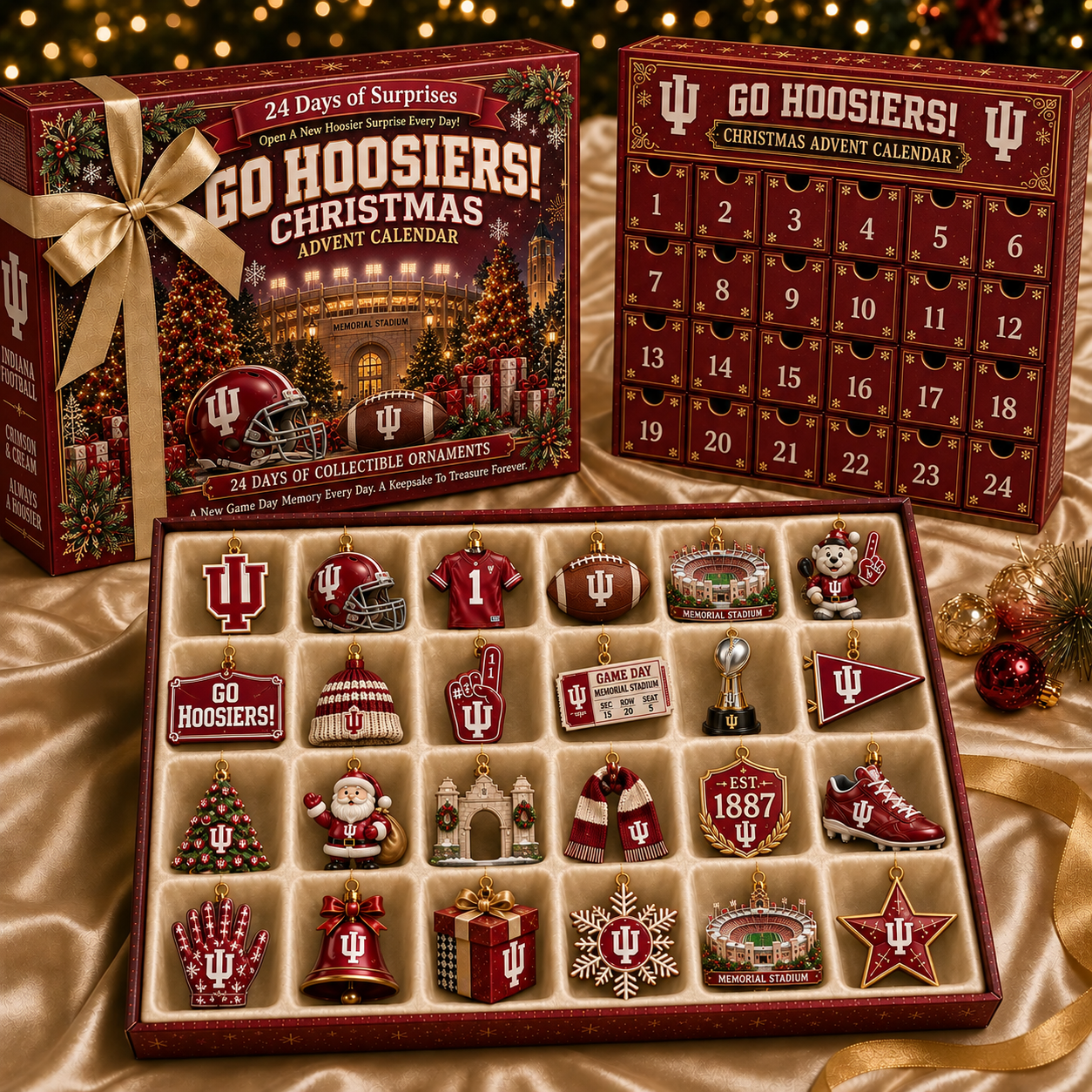🎄 Go Hoosiers! Football Christmas Advent Calendar