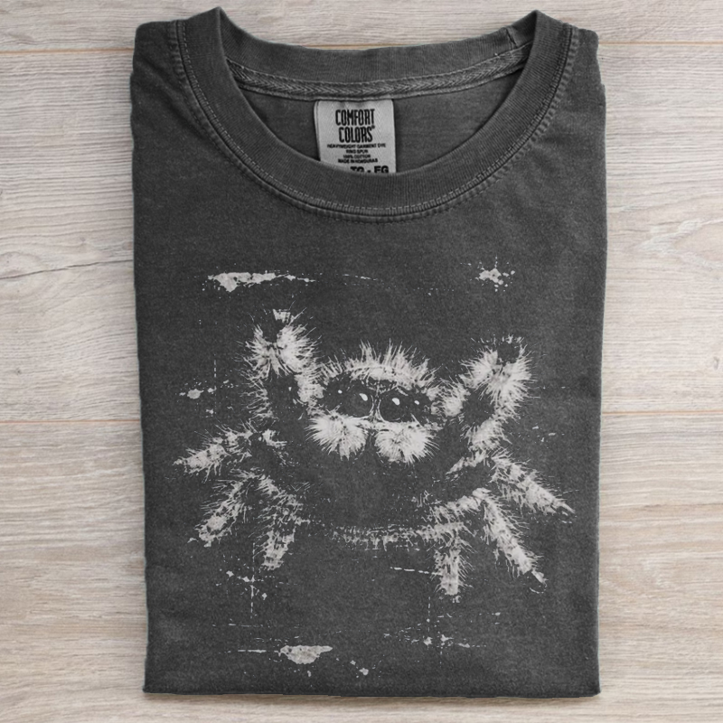 Vintage Jumping Spider T-shirt-NaturexCraft