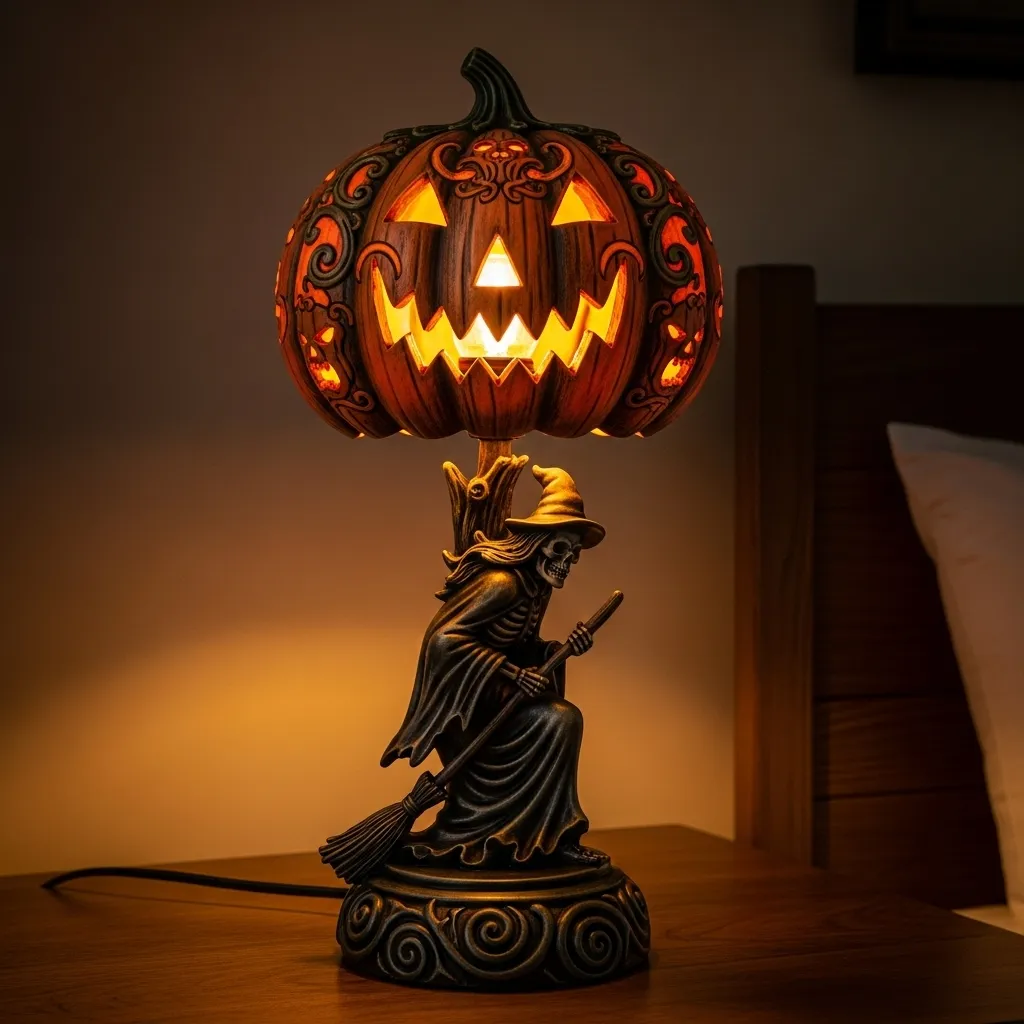 Halloween Horror Themed Pumpkin Lights-HandPrint