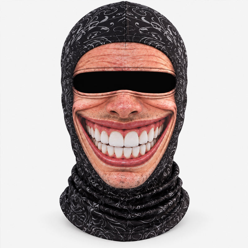 Funny Ski Mask for Snow Adventures-HandPrint