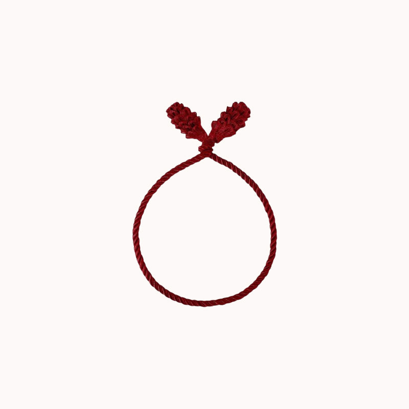 Christmas Wreath Fastening Ties-HandPrint
