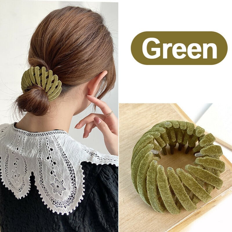 (🎄Early Christmas Sale - 49% OFF) Bird Nest Magic Hair Clip - Buy 5 Get Extra 20% OFF-HandPrint