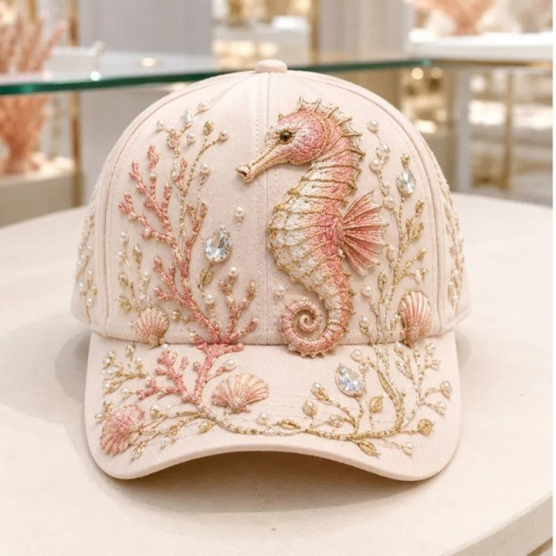 🔥 Last Day 50% OFF 🔥WildMuse™ Floral Animal Embroidered Cap-HandPrint