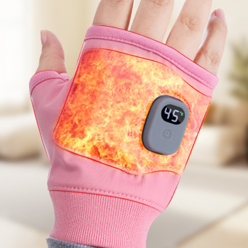 (🌲Early Christmas Sale- 49% OFF) USB Adjustable heating gloves with digital display-HandPrint