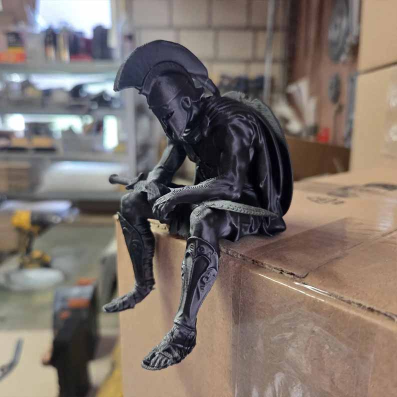 ⚔️Last Day 60% OFF - Ancient Greek Warrior Shelf Sitter-HandPrint