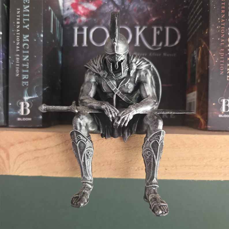 ⚔️Last Day 60% OFF - Ancient Greek Warrior Shelf Sitter-HandPrint