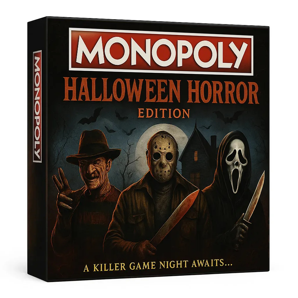 Monopoly: Halloween Horror Edition-HandPrint