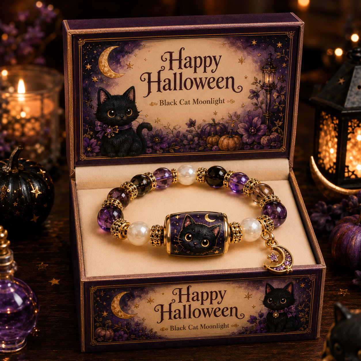 2026 Limited Edition Halloween Story Bracelet-HandPrint