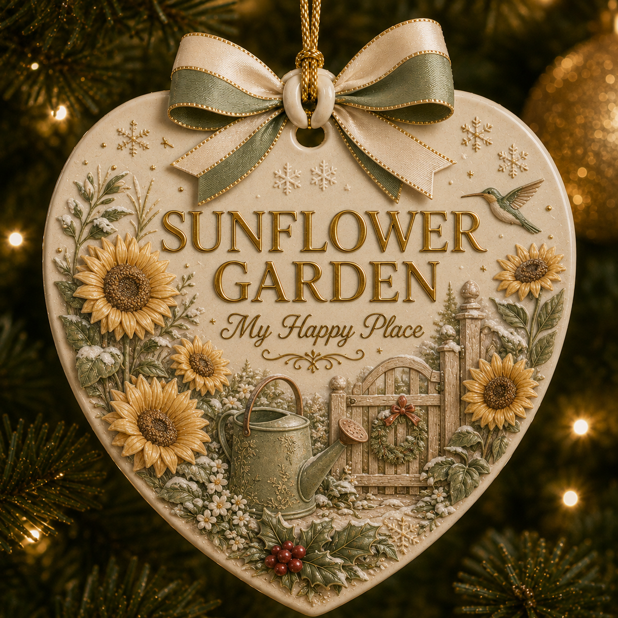 🎄 Garden Lovers x Christmas Ornament-HandPrint