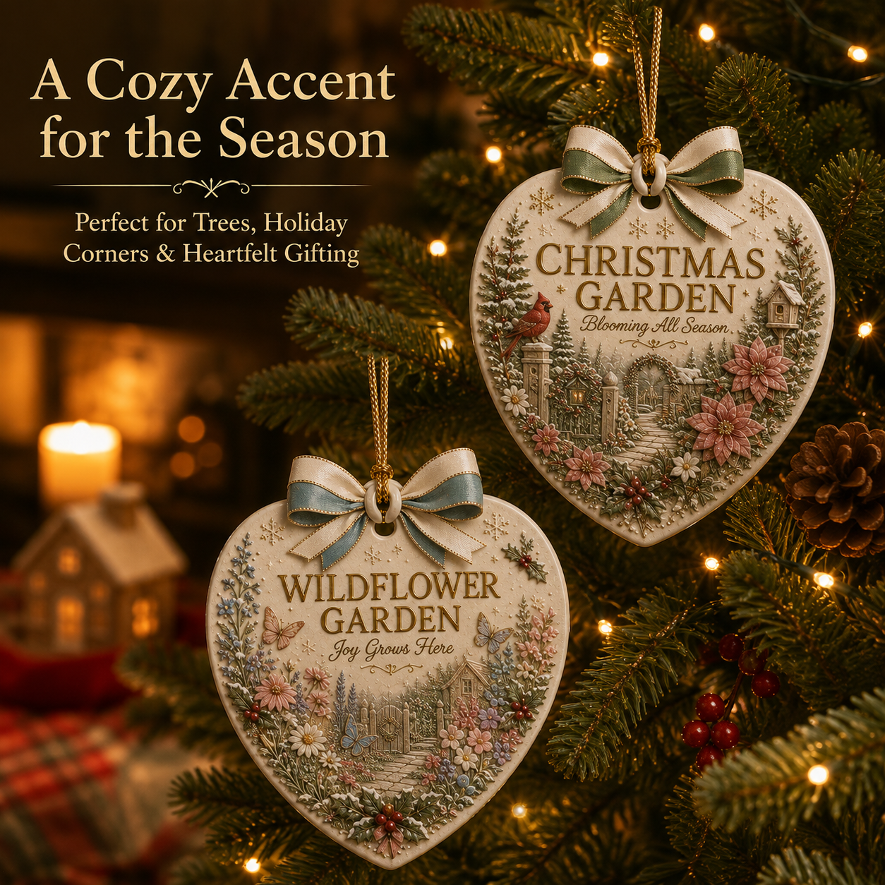 🎄 Garden Lovers x Christmas Ornament-HandPrint