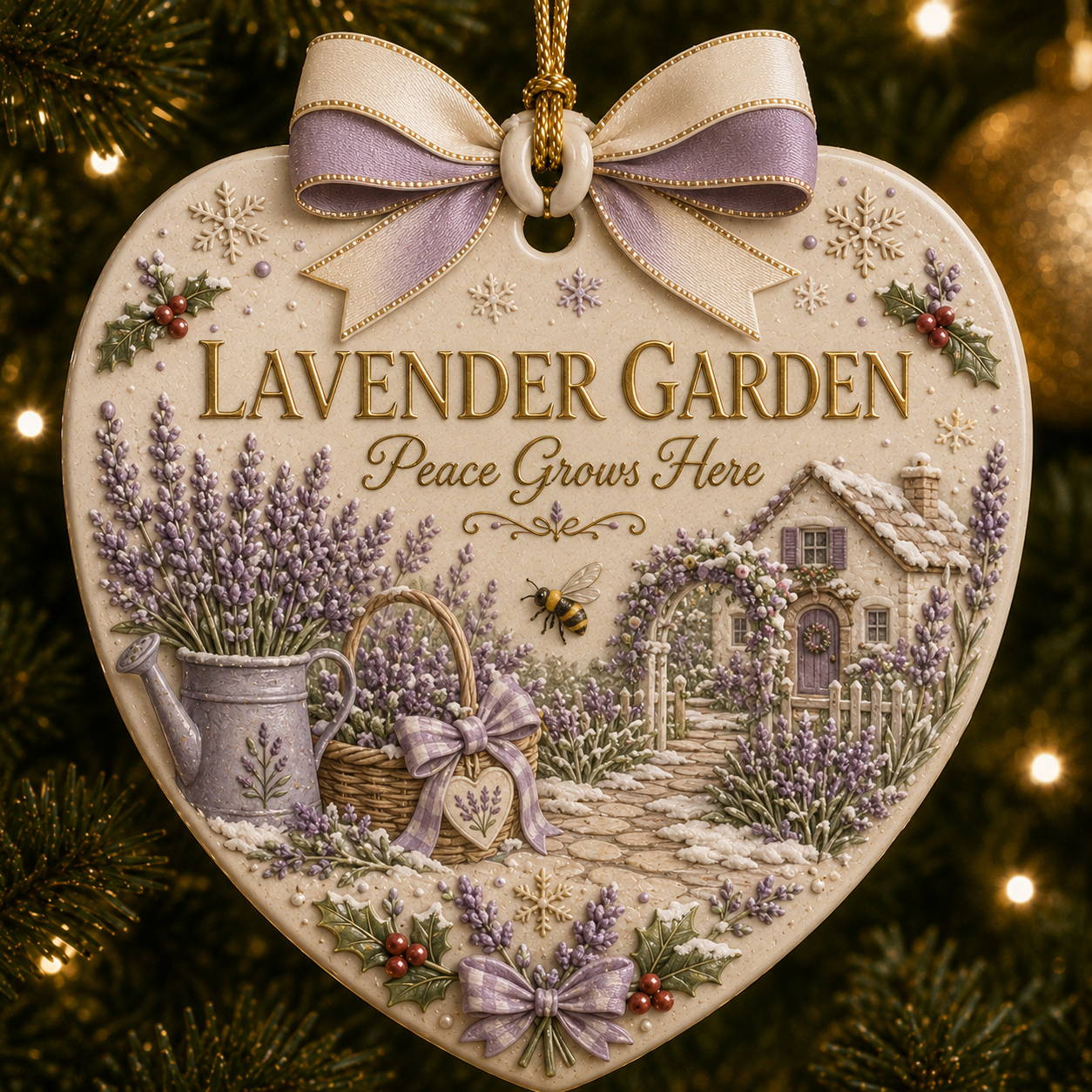 🎄 Garden Lovers x Christmas Ornament-HandPrint