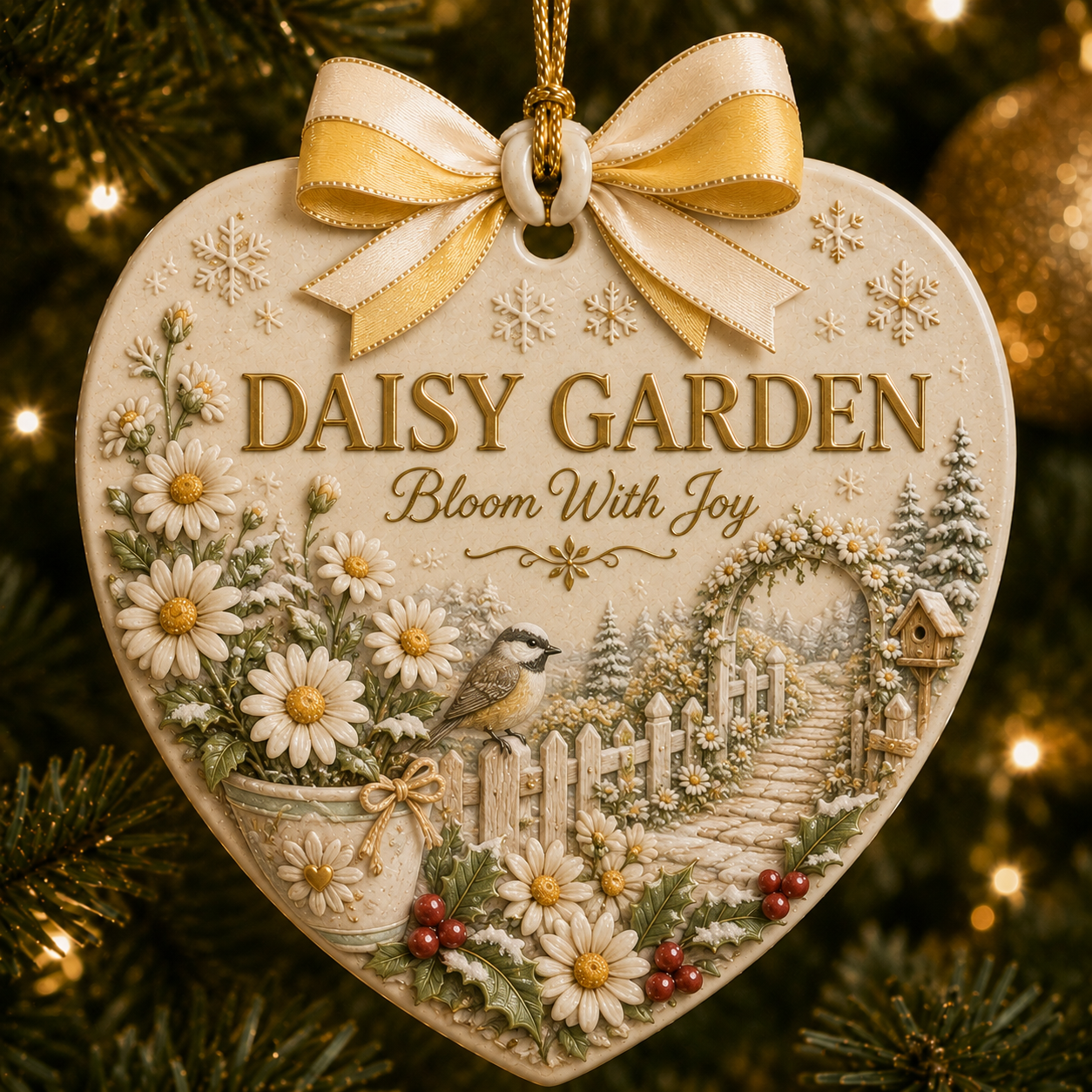 🎄 Garden Lovers x Christmas Ornament-HandPrint