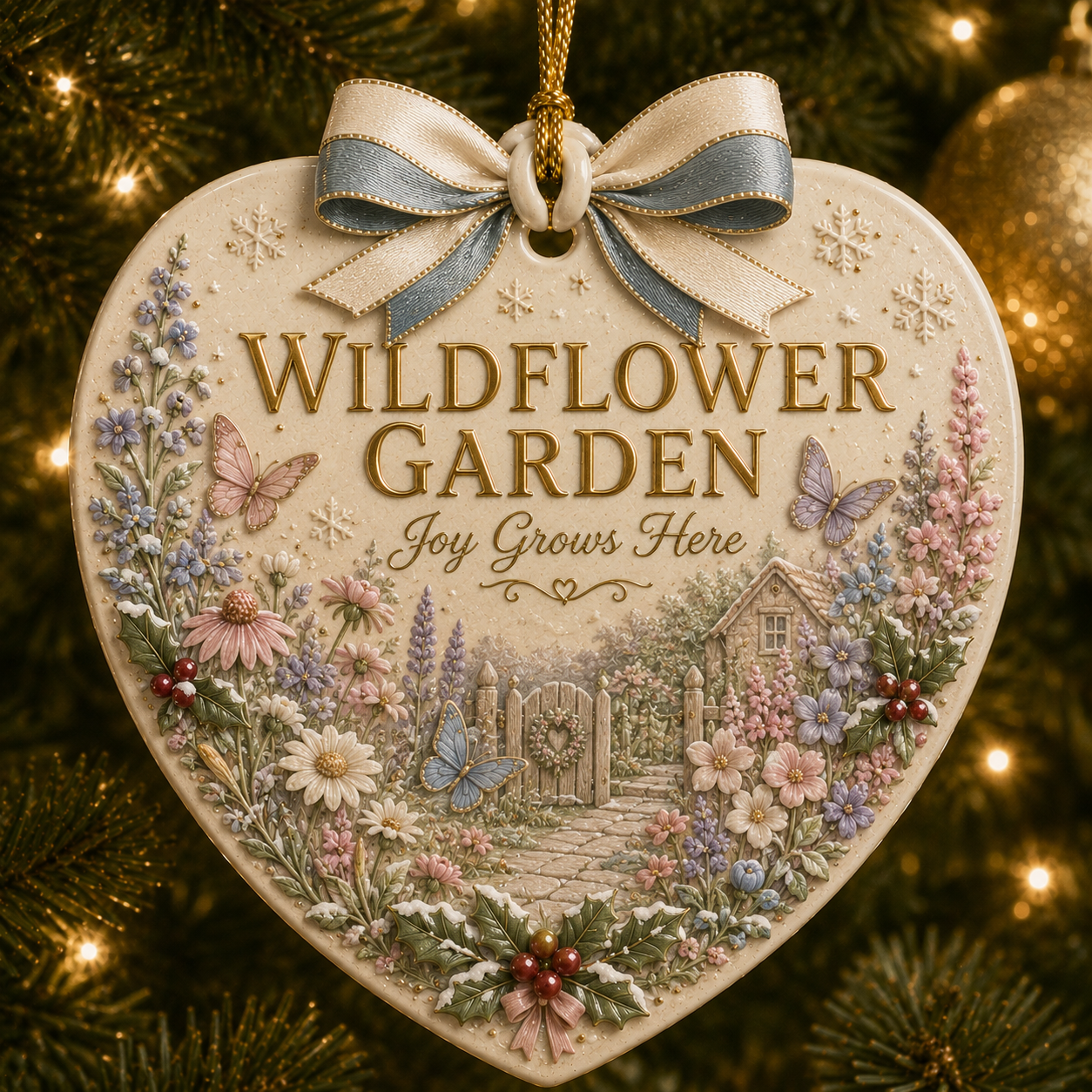 🎄 Garden Lovers x Christmas Ornament-HandPrint