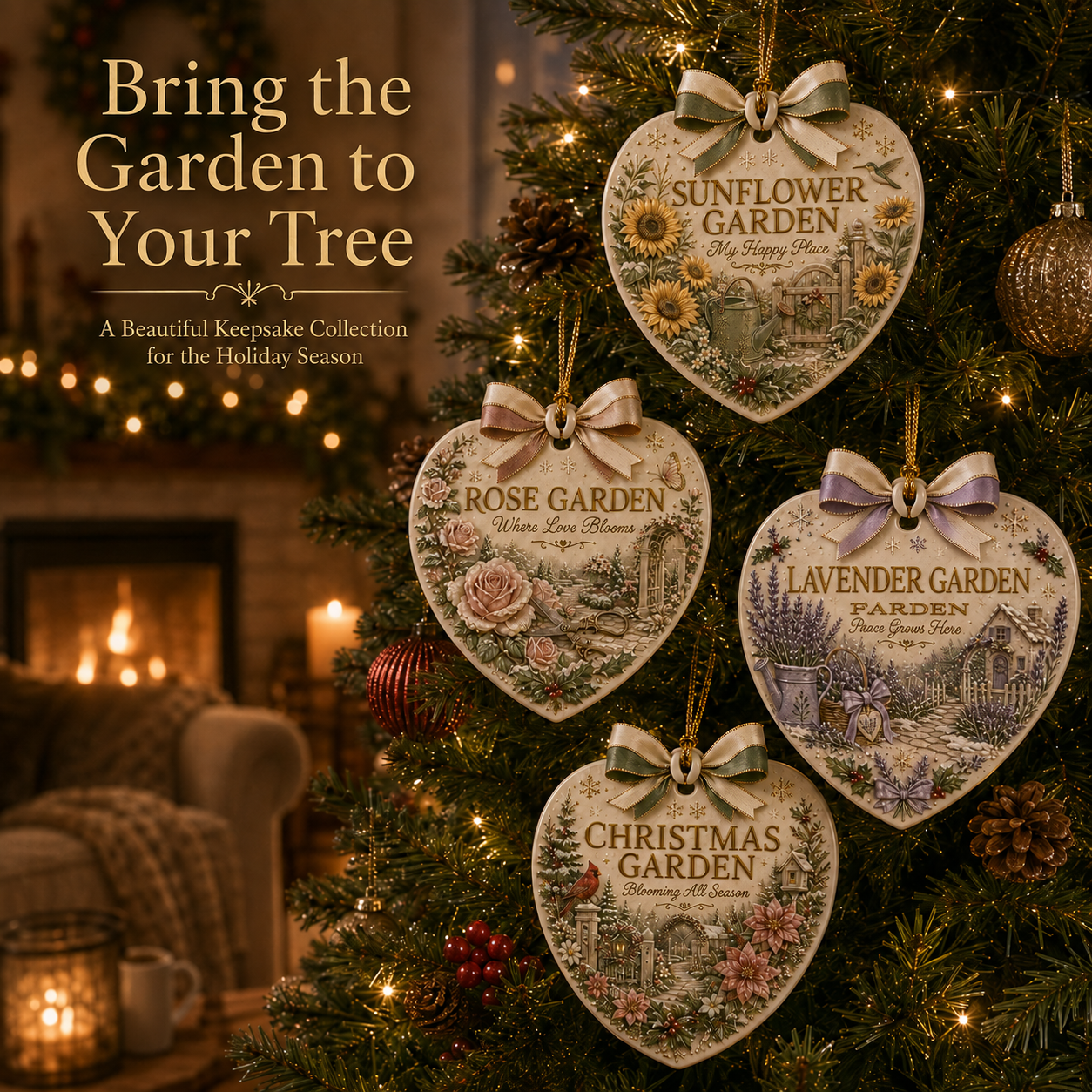 🎄 Garden Lovers x Christmas Ornament-HandPrint