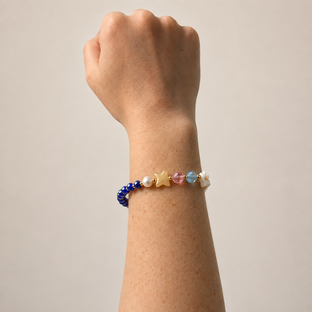 💙Last Day 60% OFF - Handmade Story of Mary Bracelet-HandPrint