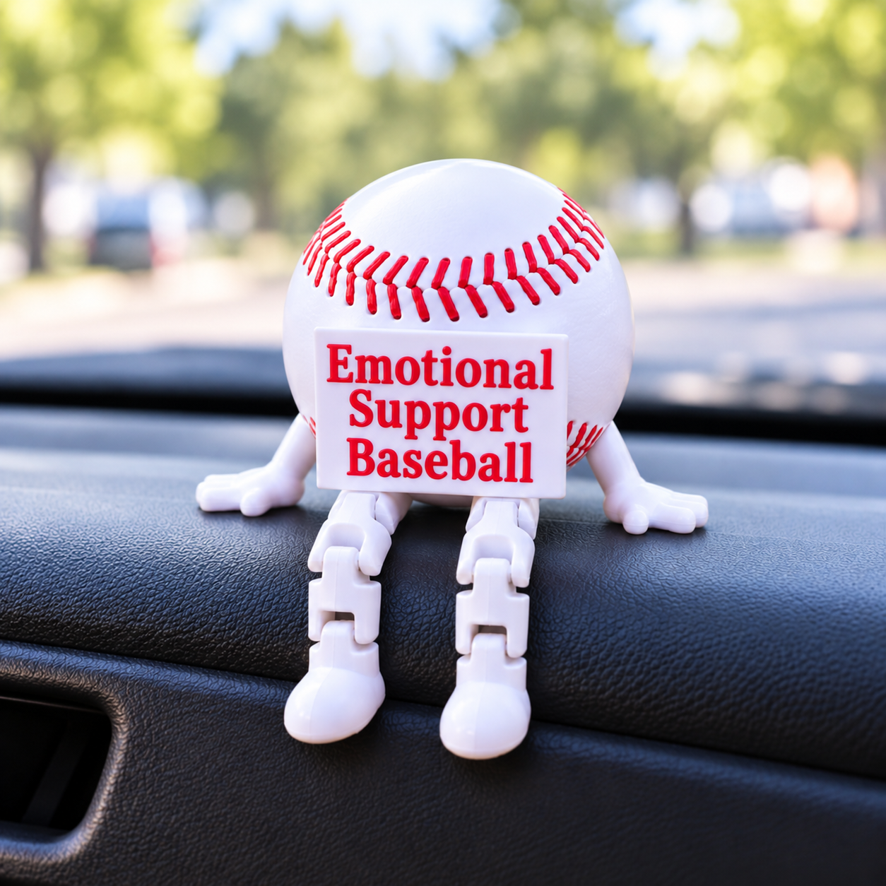 Emotional Support Football-HandPrint