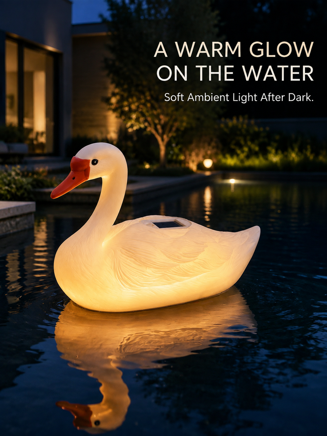 Floating Solar Pond Animal Light-HandPrint