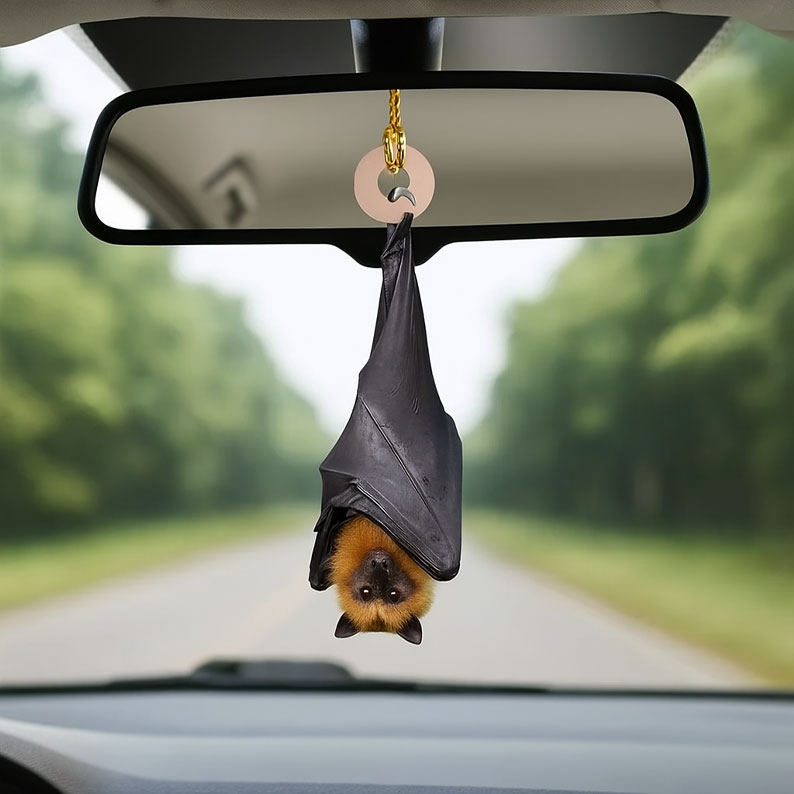 Bat Christmas Ornament-HandPrint