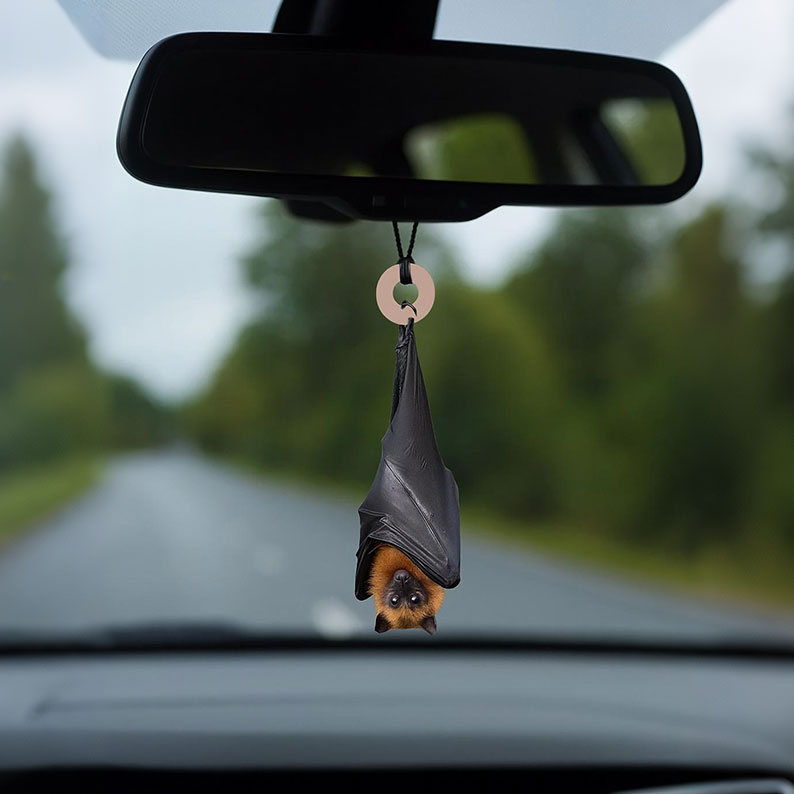 Bat Christmas Ornament-HandPrint