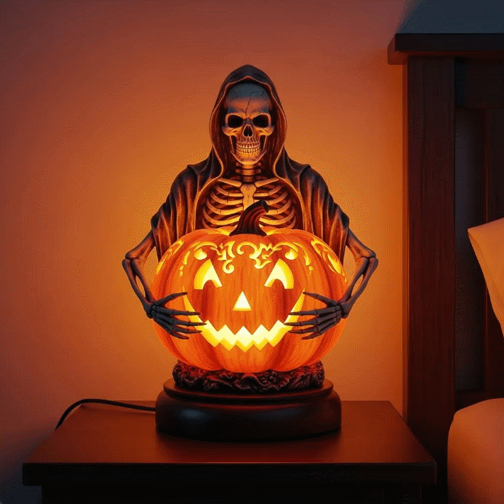 Halloween Horror Themed Pumpkin Lights-HandPrint