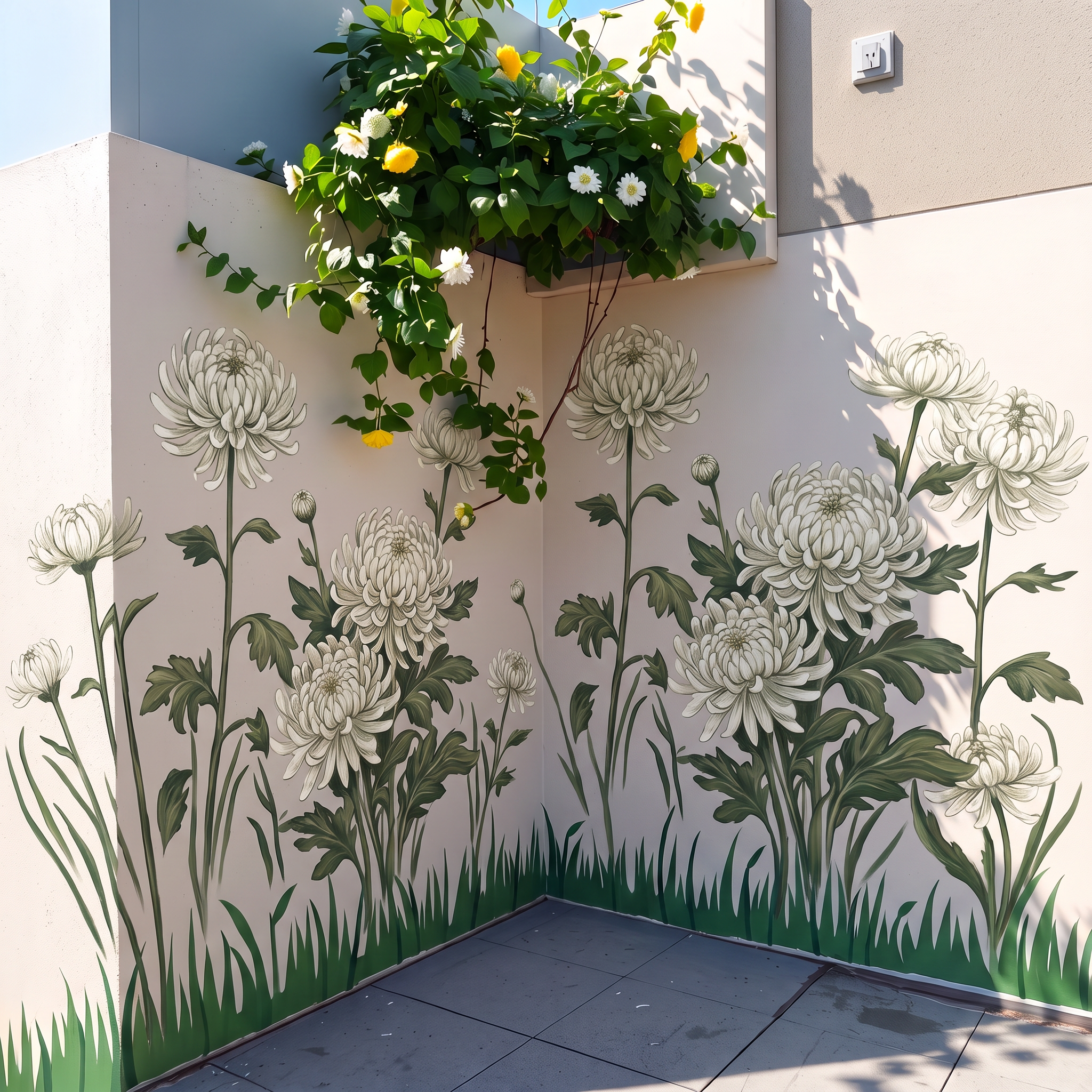 🍂 Chrysanthemum Garden Fence (Buy 1 Get 1 Free)-HandPrint