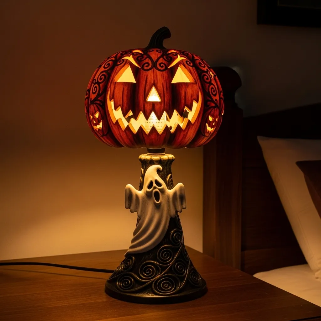 Halloween Horror Themed Pumpkin Lights-HandPrint