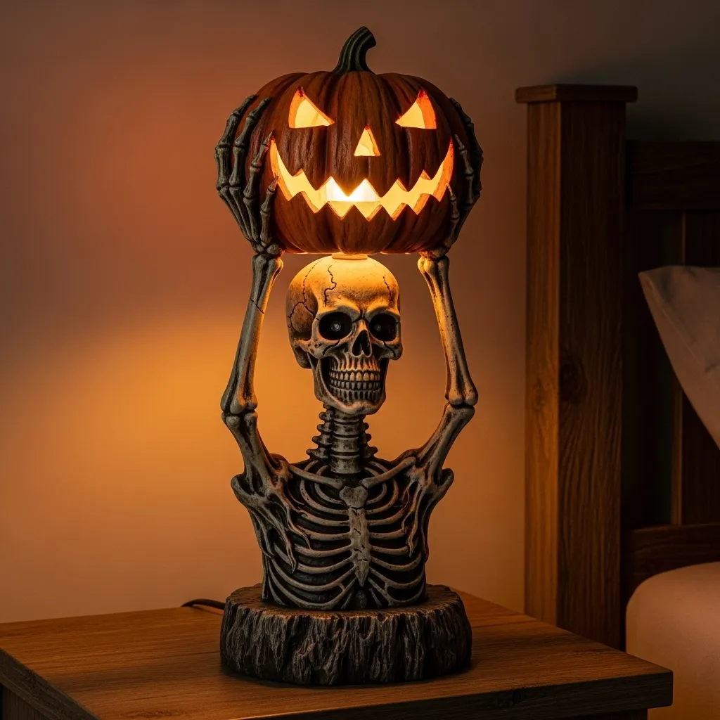 Halloween Horror Themed Pumpkin Lights-HandPrint
