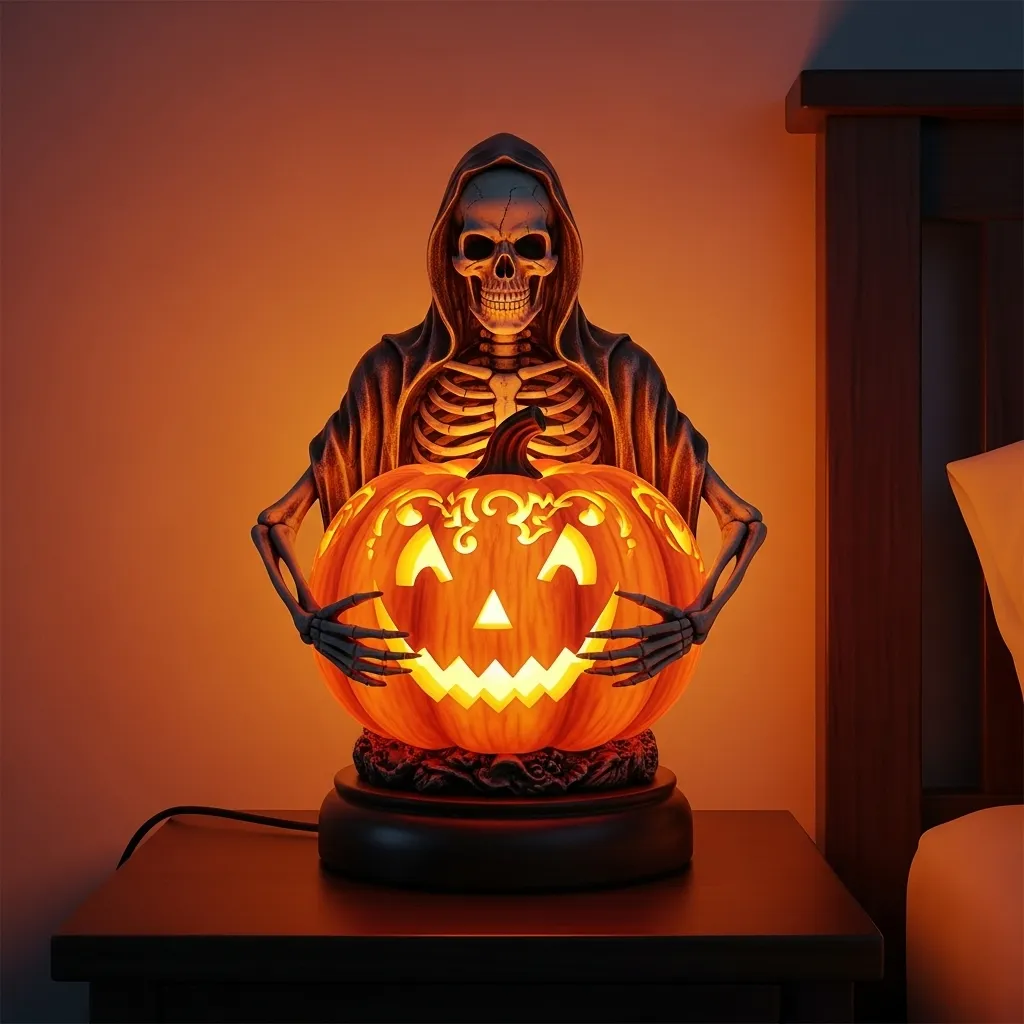 Halloween Horror Themed Pumpkin Lights-HandPrint