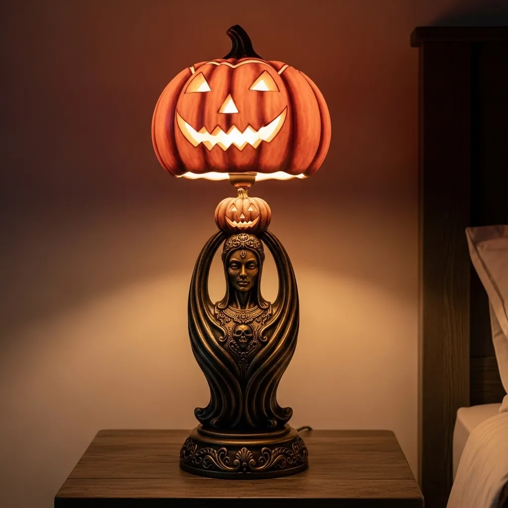 Halloween Horror Themed Pumpkin Lights-HandPrint
