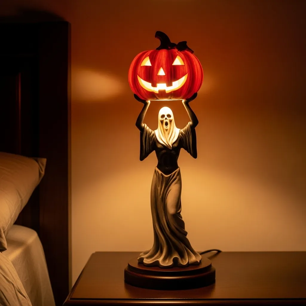 Halloween Horror Themed Pumpkin Lights-HandPrint