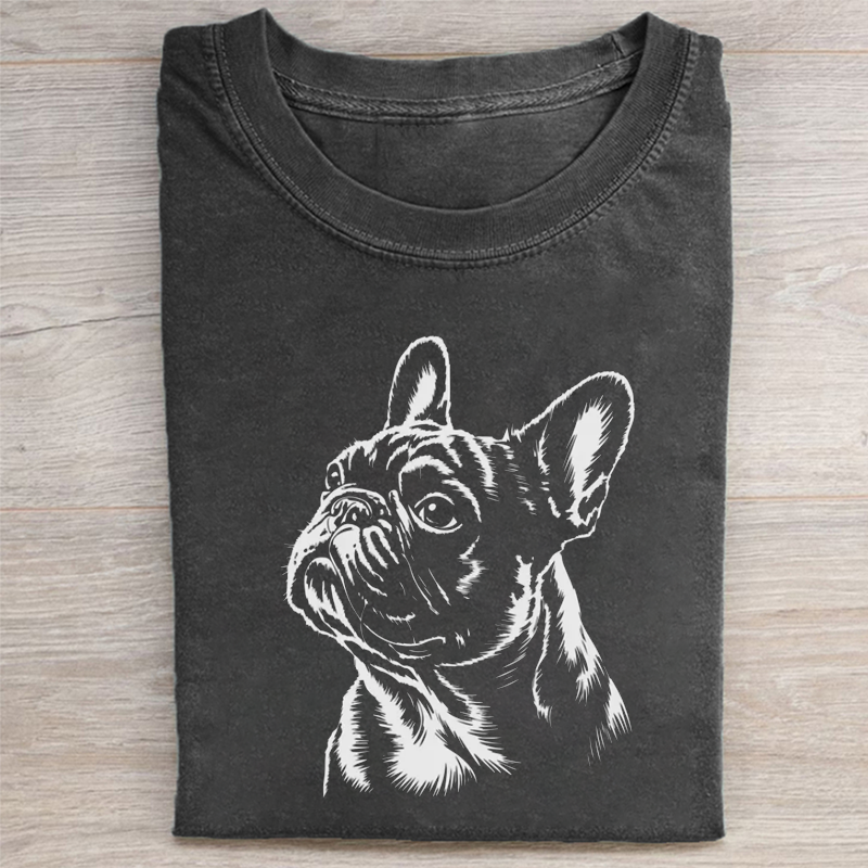 French Bulldog T-shirt-NaturexCraft