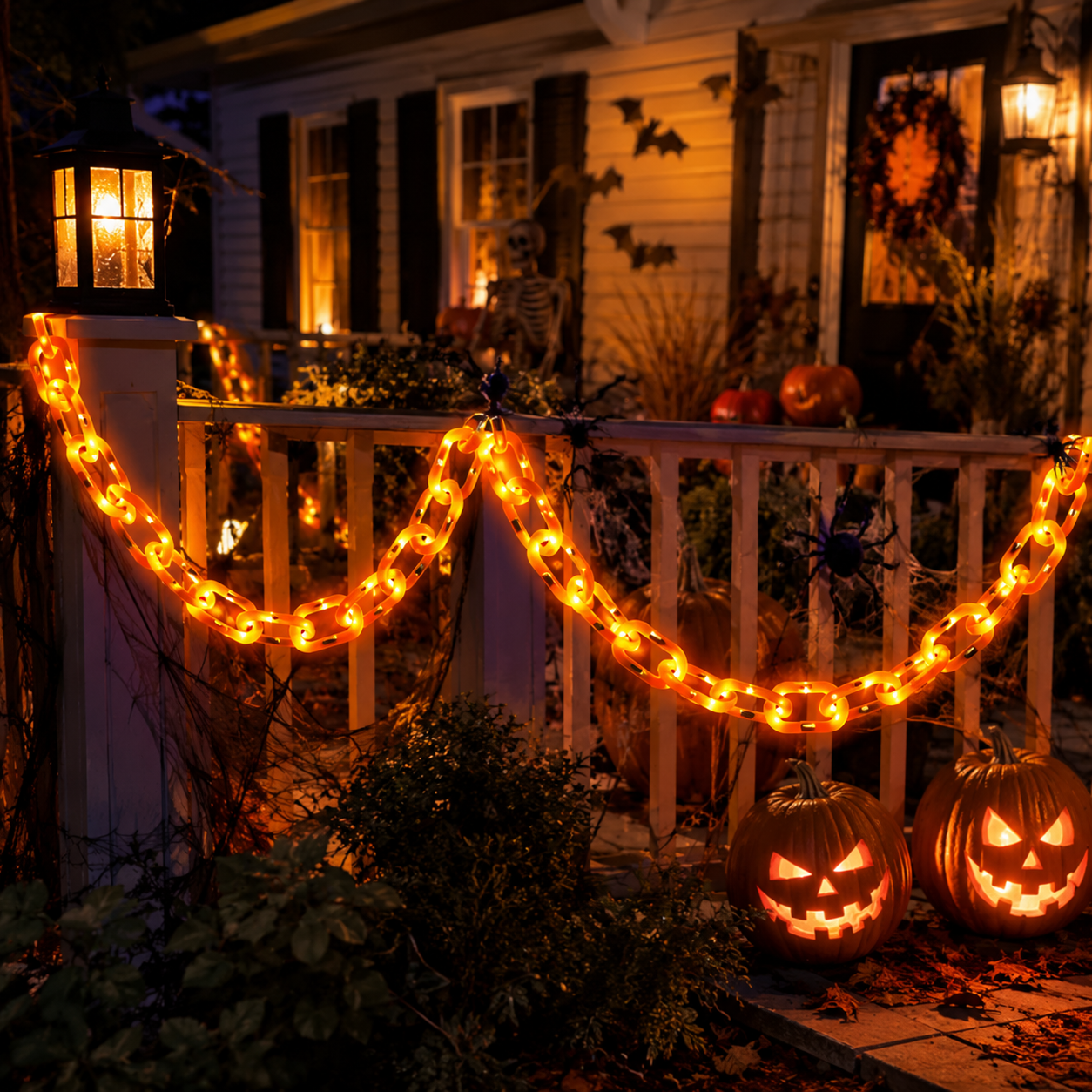 Halloween LED Chain Garland-HandPrint